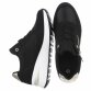 Damen Keilabsatz-Sneakers - black