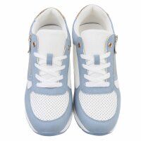 Damen Keilabsatz-Sneakers - blue