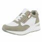 Damen Keilabsatz-Sneakers - green Gr. 40