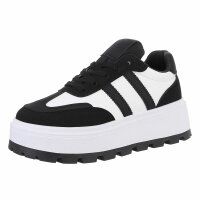 Damen Low-Sneakers - black