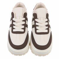 Damen Low-Sneakers - brown