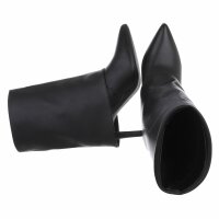 Damen High-Heel Stiefeletten - black