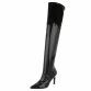 Damen Overknee-Stiefel - black Gr. 37