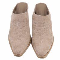Damen Western- & Bikerboots - khakisuede