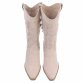 Damen Western- & Bikerboots - beigesuede
