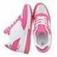 Damen Keilabsatz-Sneakers - fushia
