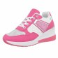 Damen Keilabsatz-Sneakers - fushia Gr. 39