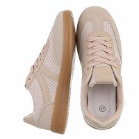 Damen Low-Sneakers - apricot