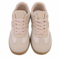 Damen Low-Sneakers - apricot