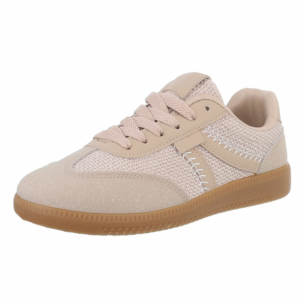Damen Low-Sneakers - apricot Gr. 38