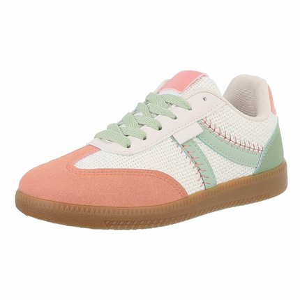 Damen Low-Sneakers - orange Gr. 41