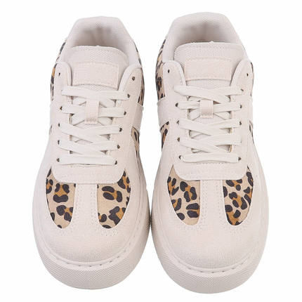 Damen Low-Sneakers - apricot