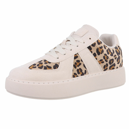 Damen Low-Sneakers - apricot Gr. 37
