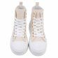 Damen High-Sneakers - beige