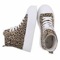 Damen High-Sneakers - leopard