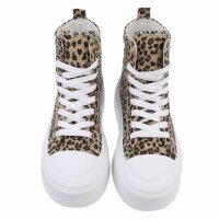 Damen High-Sneakers - leopard