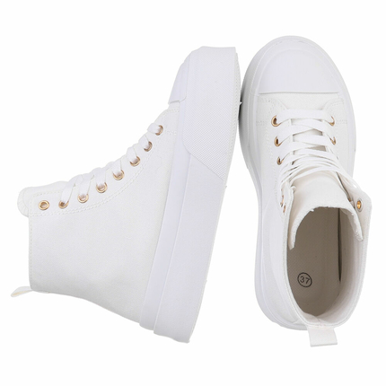 Damen High-Sneakers - white