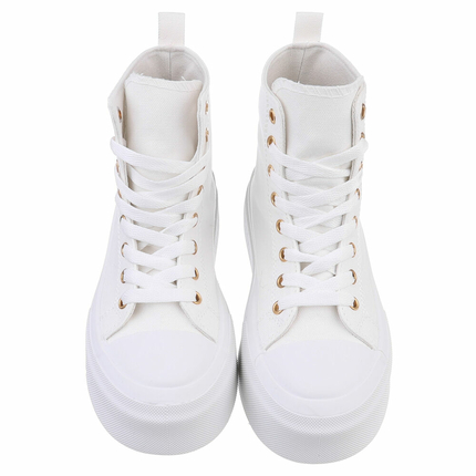 Damen High-Sneakers - white