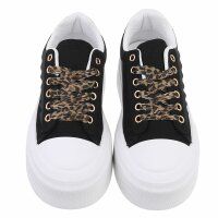 Damen Low-Sneakers - black