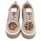 Damen Low-Sneakers - leopard