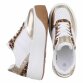 Damen Low-Sneakers - leopard
