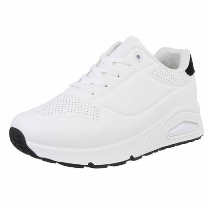 Damen Low-Sneakers - whiteblack Gr. 38