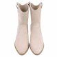 Damen Western- & Bikerboots - beigesuede