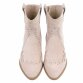 Damen Western- & Bikerboots - beigesuede