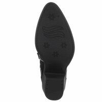 Damen Western- & Bikerboots - blacksuede