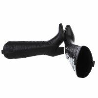 Damen Western- & Bikerboots - blackpu