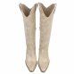 Damen Western- & Bikerboots - lgoldpu
