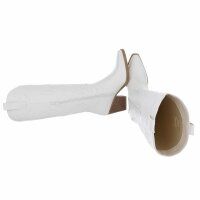 Damen Western- & Bikerboots - whitepu