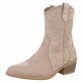 Damen Western- & Bikerboots - khakisuede Gr. 37