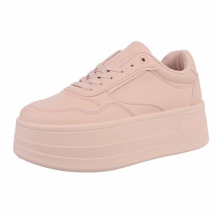 Damen Low-Sneakers - pink
