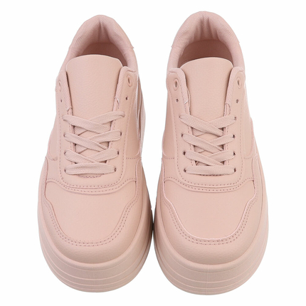 Damen Low-Sneakers - pink