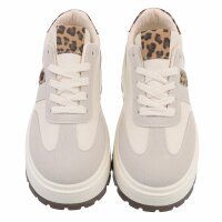 Damen Low-Sneakers - beige
