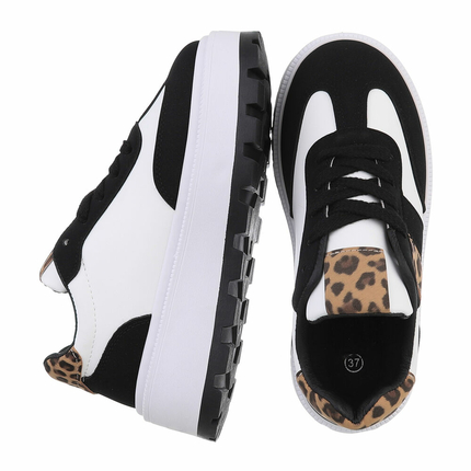 Damen Low-Sneakers - black
