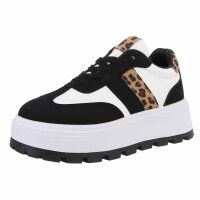 Damen Low-Sneakers - black