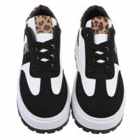 Damen Low-Sneakers - black