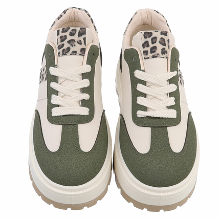 Damen Low-Sneakers - green