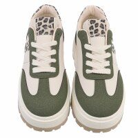 Damen Low-Sneakers - green