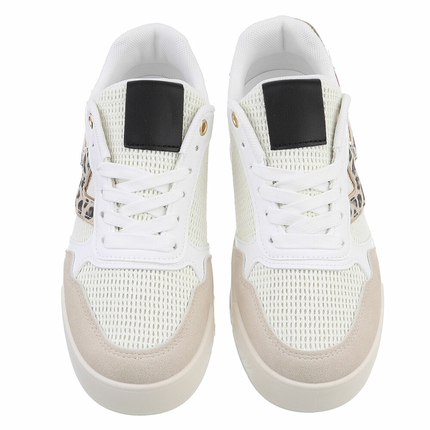 Damen Low-Sneakers - beige