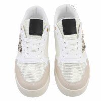 Damen Low-Sneakers - beige