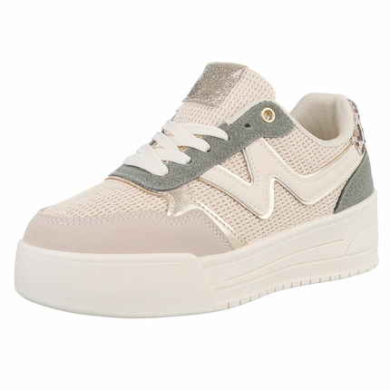 Damen Low-Sneakers - green