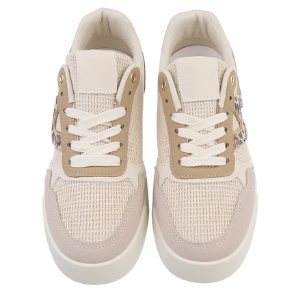 Damen Low-Sneakers - khaki