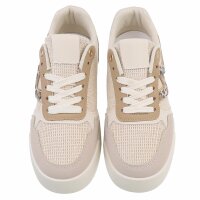 Damen Low-Sneakers - khaki