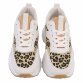 Damen Low-Sneakers - leopard