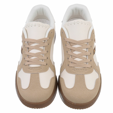Damen Low-Sneakers - khaki