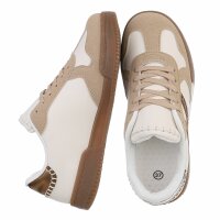 Damen Low-Sneakers - khaki