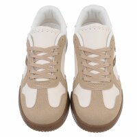 Damen Low-Sneakers - khaki